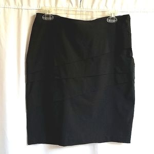 Nikki Valenti Women's Pencil Mini Skirt Black Size 6